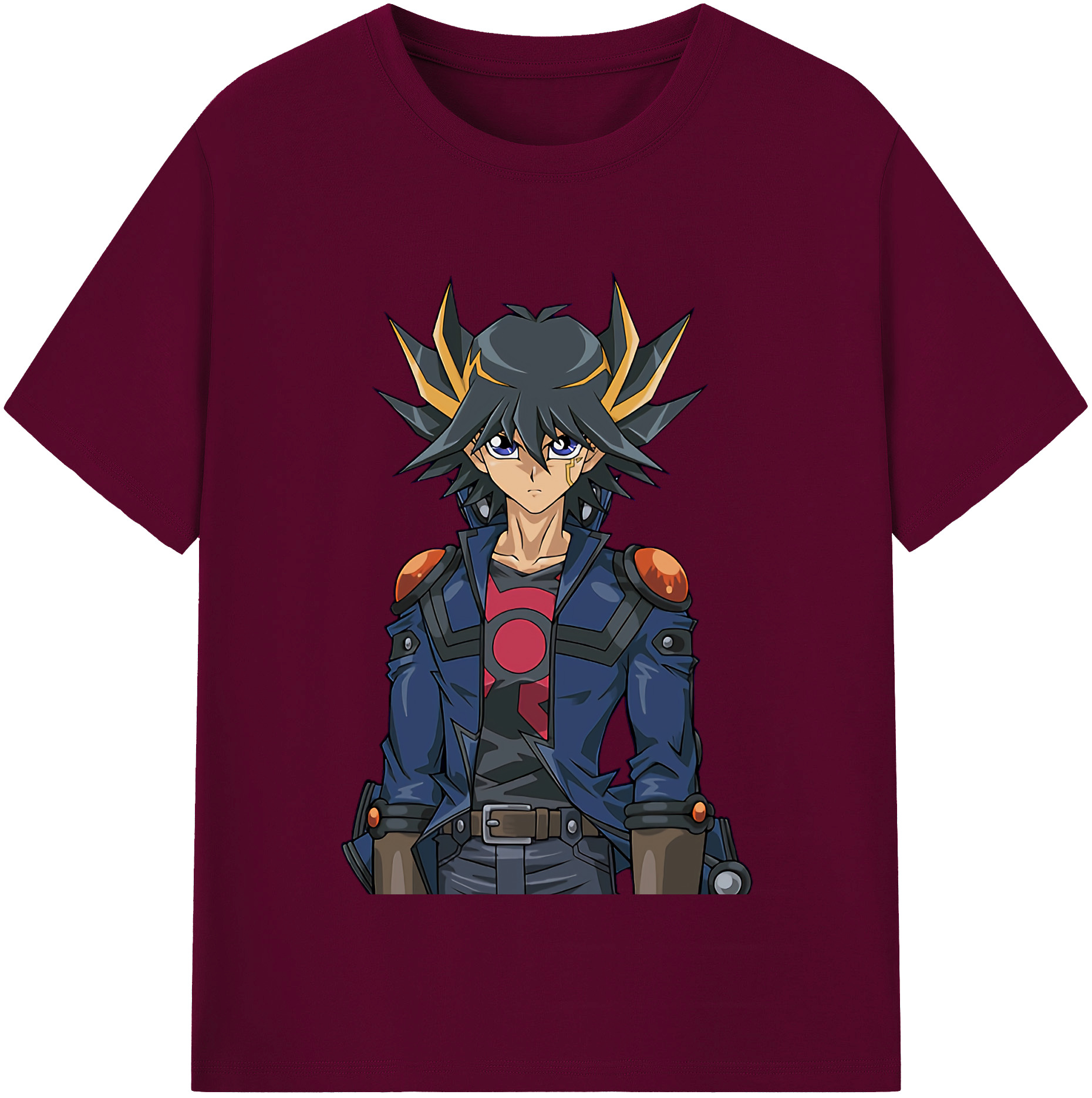 （画像用） 遊☆戯☆王 Yu-Gi-Oh! レディースカジュアルプリントTシャツ（綿100％）